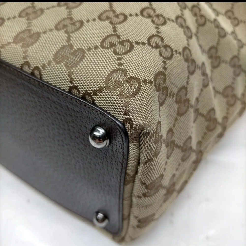 Gucci Brown Canvas - Picture 3 of 16